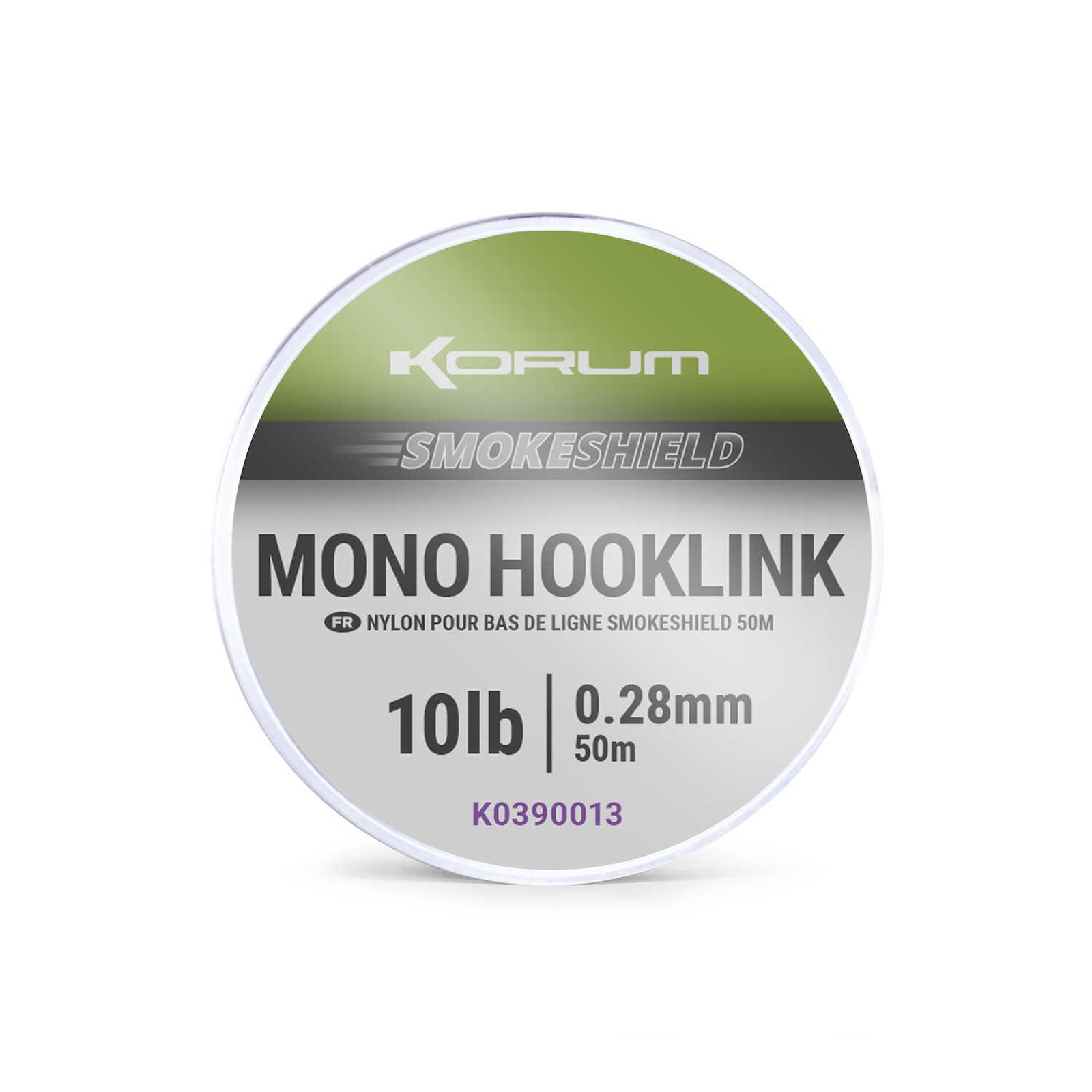 Korum Smokeshield Mono Hooklink 50m 6lb/0,23mm