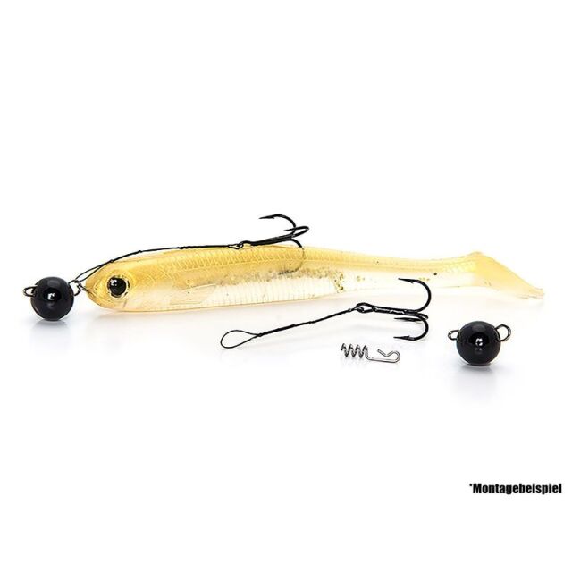 Camo Lures Tungsten Flexible Head - Black