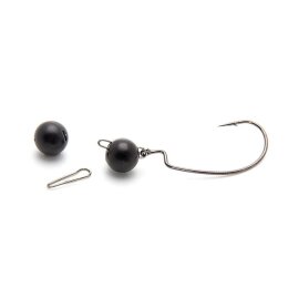 Camo Lures Tungsten Flexible Head - Black