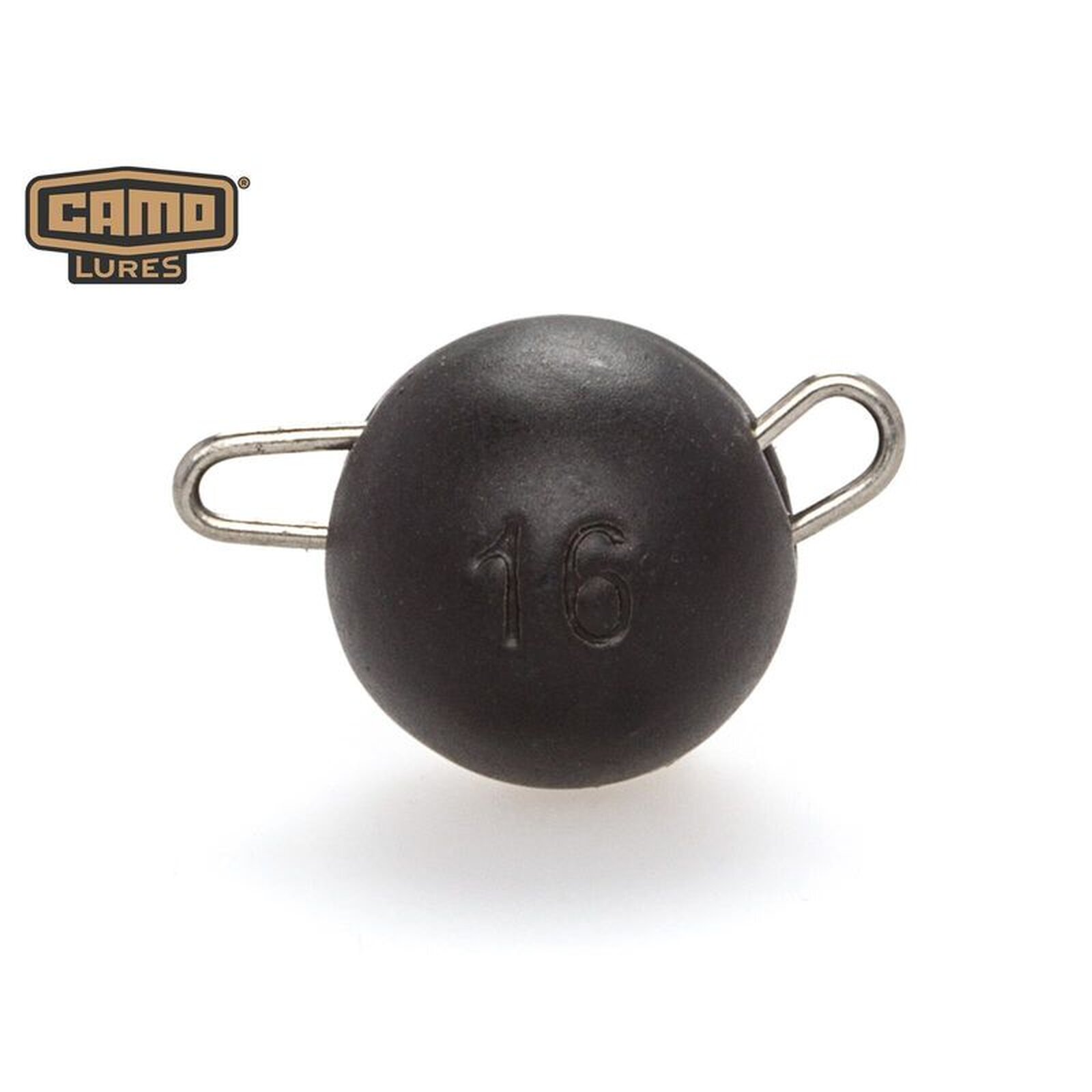 Camo Lures Tungsten Flexible Head - Black 10g | 2Stk.