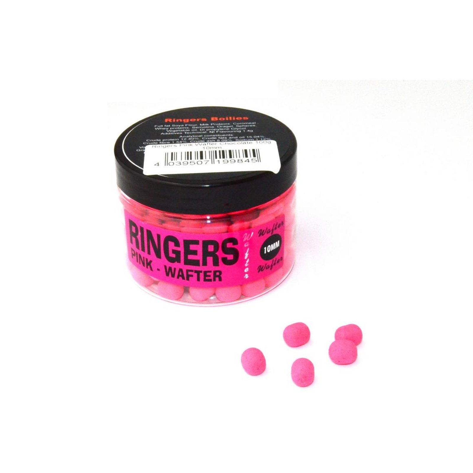 Ringers Pink Wafter Chocolate 100g 10mm