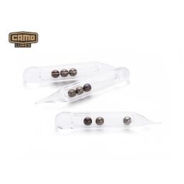 Camo Lures Glasrasseln 3mm | Mini Rattle | 3x10mm | 10Stk.