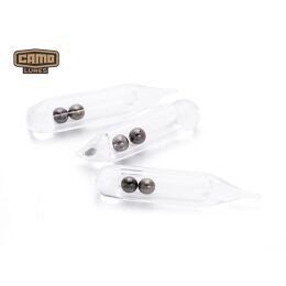 Camo Lures Glasrasseln 4mm | Finesse Rattle | 4x17mm | 10Stk.