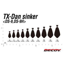DECOY TX-DAN Sinker DS-9