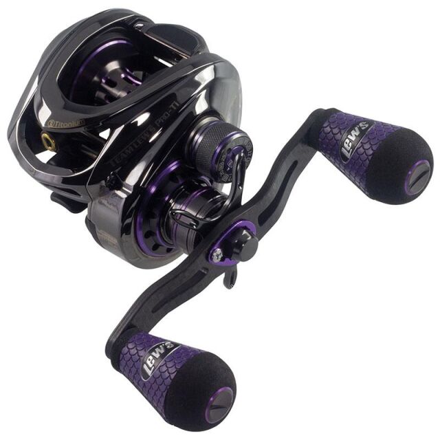 Lews Pro-Ti SLP Left Hand Baitcast Reel