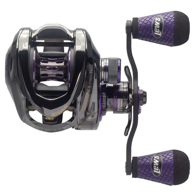 Lews Pro-Ti SLP Left Hand Baitcast Reel