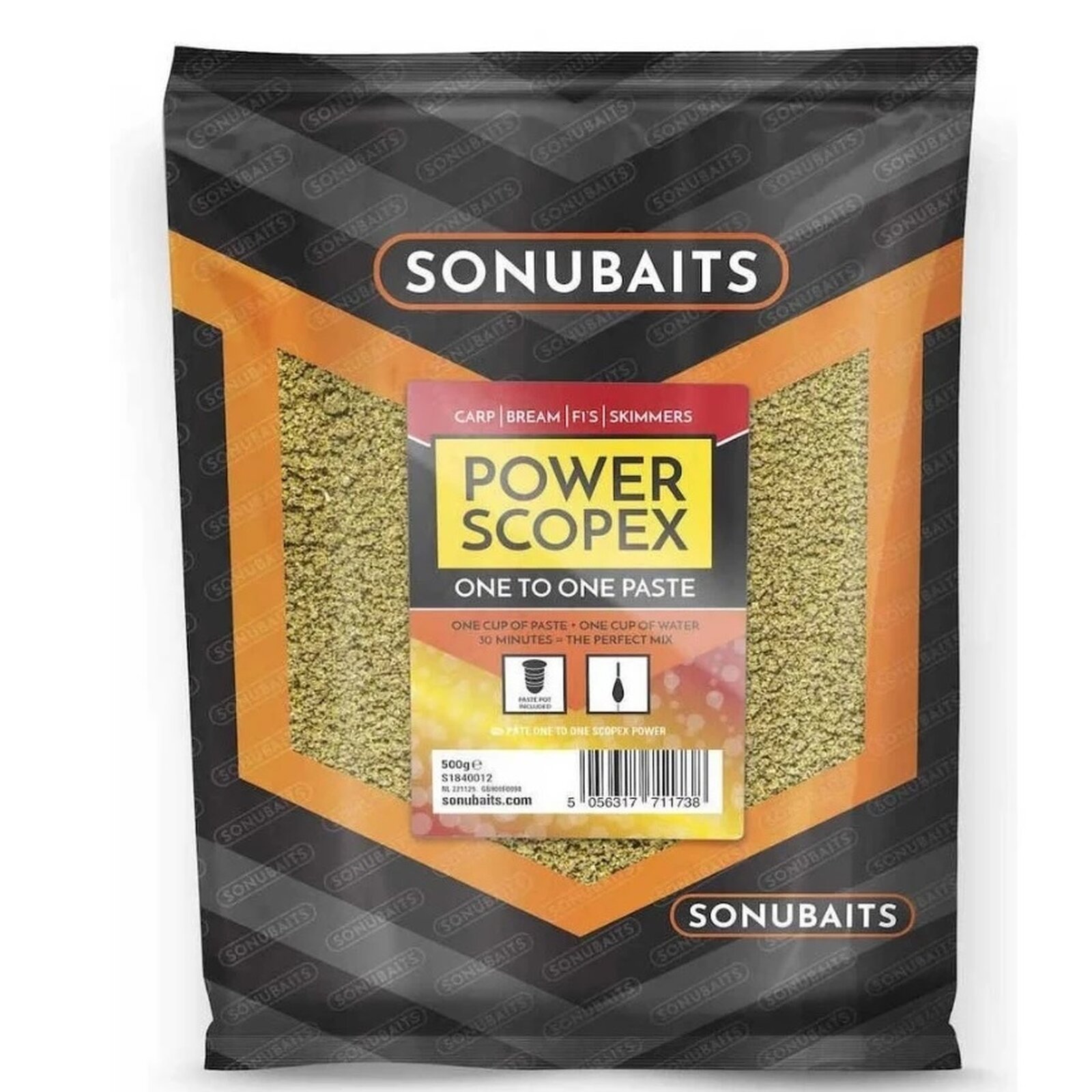 Sonubaits One to One Paste Power Scopex 500g