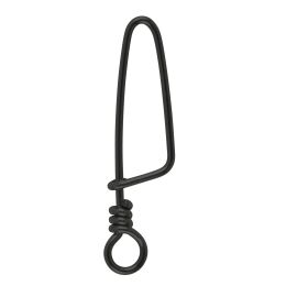 SPRO Matte Black Coastlock Snap #4 45kg 16 Stk.