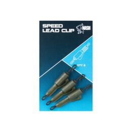 Nash Speed Lead Clip Green 8Stk.