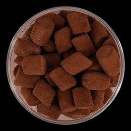 Trout Master Marshmallow Bits 35g Pellet Brown