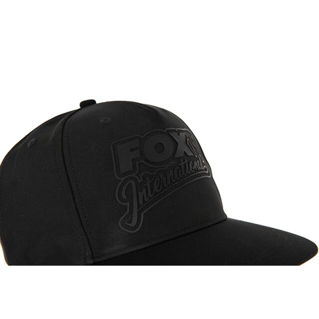 FOX Black/Camo Flat Peak Snapback Cap