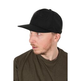 FOX Black/Camo Flat Peak Snapback Cap