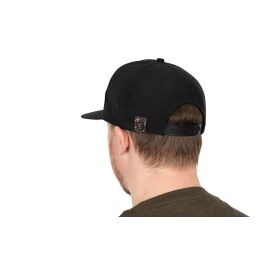 FOX Black/Camo Flat Peak Snapback Cap