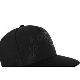 FOX Black/Camo Flat Peak Snapback Cap