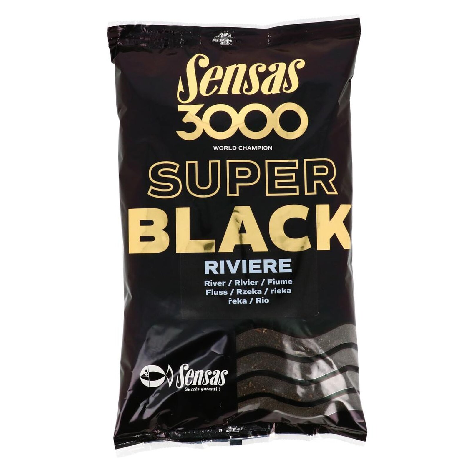 Sensas 3000 Super Black River 1,00kg