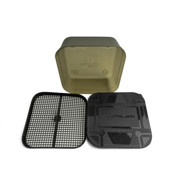 Korum Maggot Tub And Riddle 2pt 1,2L