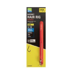 Preston Bayonet Hair Rigs KKH 4"/10cm #8