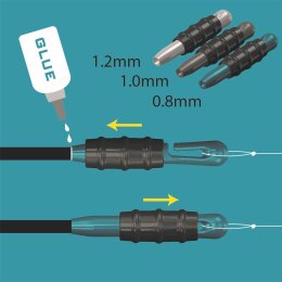 Drennan Whip Connectors 3Stk.