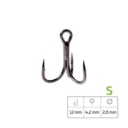 Zeck Pro-Treble 4Stk. S