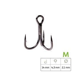 Zeck Pro-Treble 4Stk. M