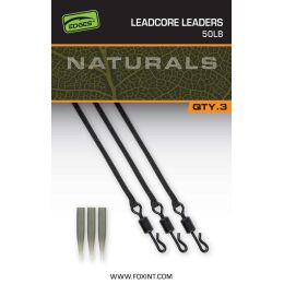FOX EDGES™ Naturals Leadcore Leaders