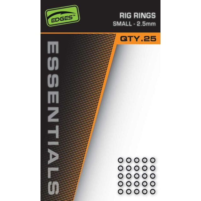 FOX Edges Rig Rings 3.2mm Medium 25Stk.