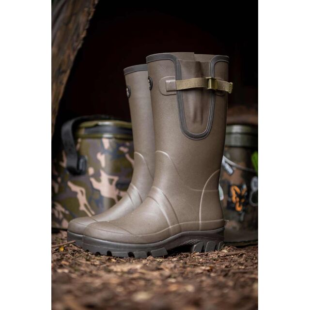 FOX Neoprene Camo/Khaki Rubber Boot Gr.45