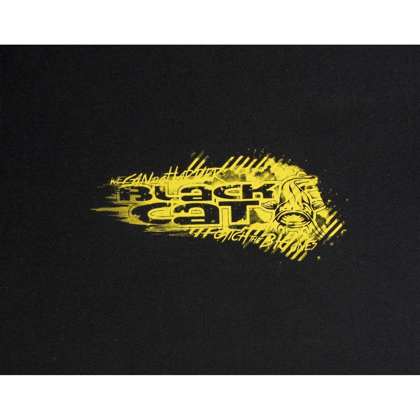 Black Cat Black Shirt XL