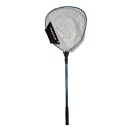 Favorite Teleskopkescher Gumminetz cold blue 1,27-1,90m