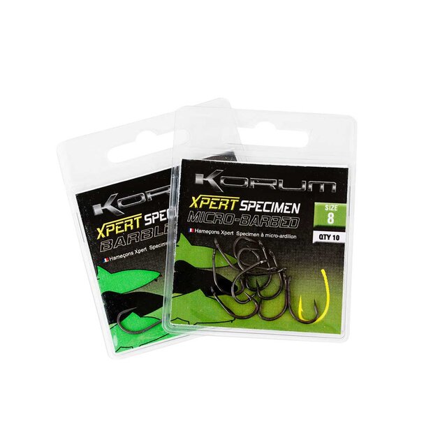 Korum XPert Specimen Hook Barbed | 10 Stk.