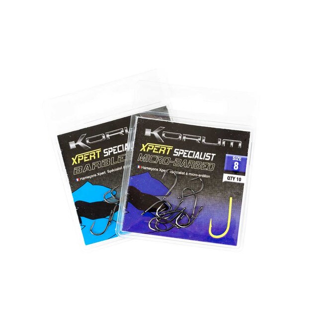 Korum XPert Specialist Hook Barbed 10Stk.