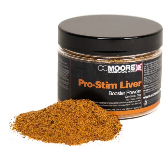 CC Moore Pro-Stim Liver Bait Booster Powder 50g