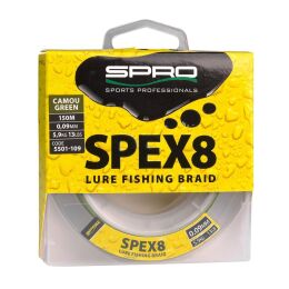 SPRO SPEX8 Camou Green 150m 0,21mm 13,6kg