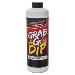 Starbaits Grab&Go Liquid 500ml Strawberry Jam rot