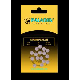 Paladin Gummiperlen schwarz 20Stk.