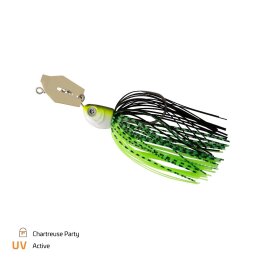 Zeck Bladed Jig #1/0 5g Chartreuse Party