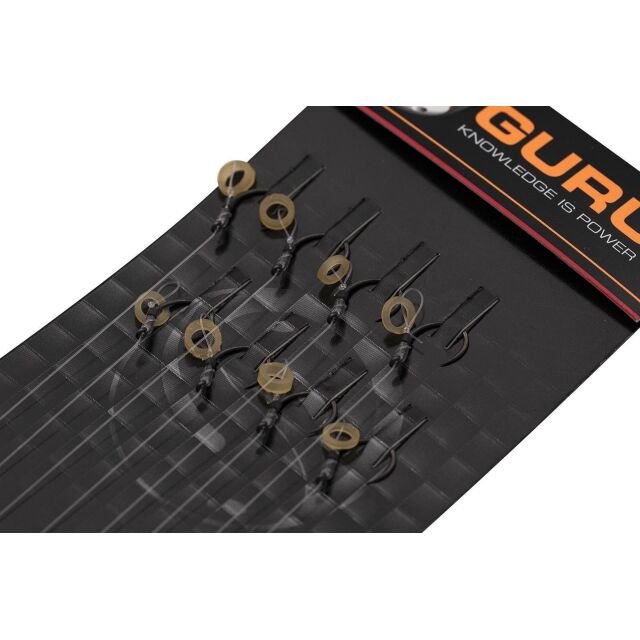 GURU QM1 Ready Rig Bait Bands 4" 8Stk. #12 0,19mm