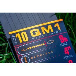 GURU QM1 Ready Rig Bait Bands 4" 8Stk. #12 0,19mm