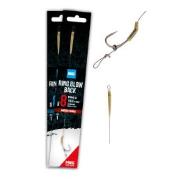 Nash Tube Blow Back Rig Barbed 3Stk.