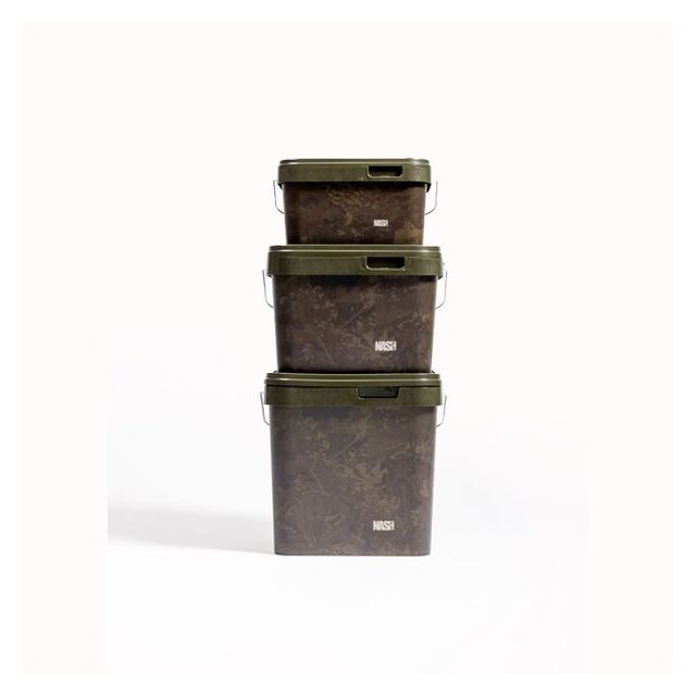 Nash Spot On Rectangular Bucket Camo 10L