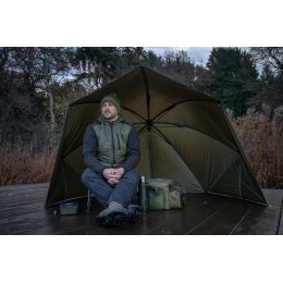 Korum Progress Graphite Brolly Shelter 50