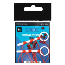 SPRO C-Tec Schnurstopper 6Stk. Medium