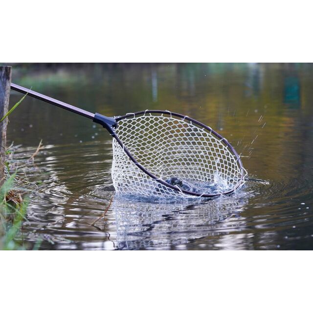 Trout Master Twist Lock Net Gummikescher 150cm 50x45x30cm