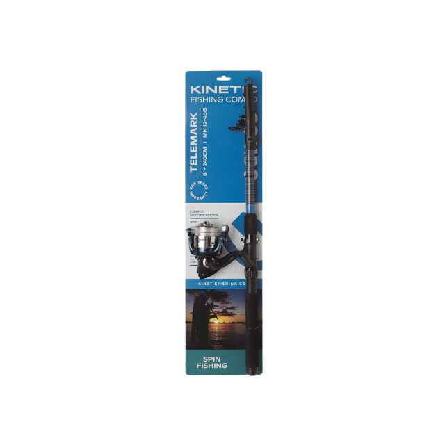 Kinetic Telemark CC Teleskop-Angelruten-Set 180 cm | 3-15 g