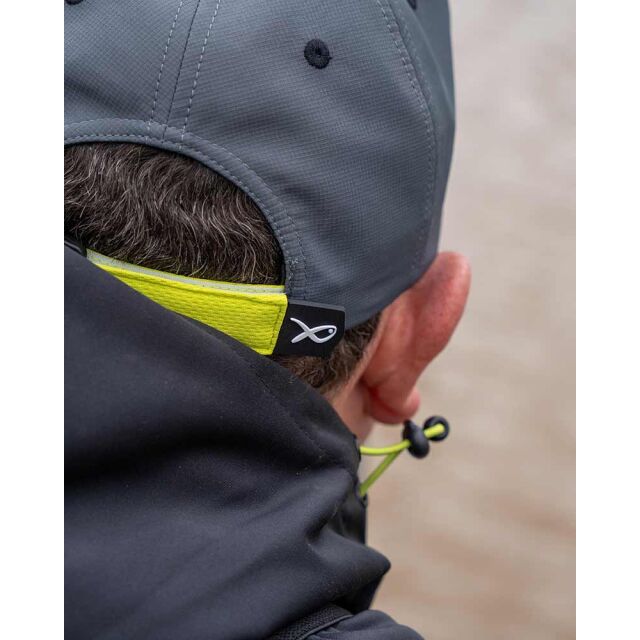 Matrix Hex Print Baseball Cap Black