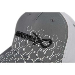 Matrix Hex Print Baseball Cap&nbsp;Grey
