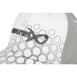 Matrix Hex Print Baseball Cap&nbsp;White