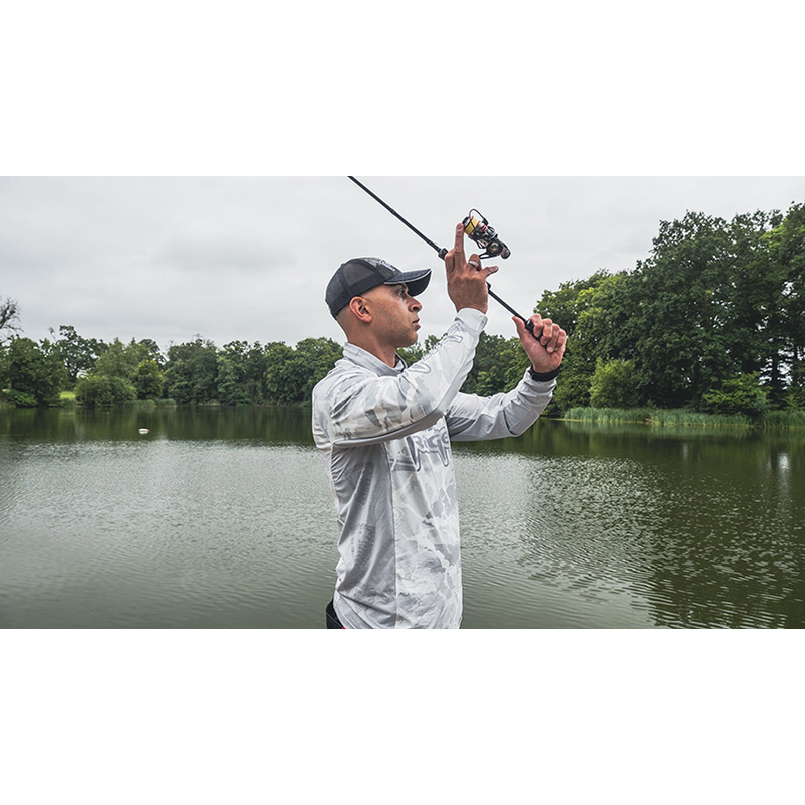 FOX Rage UV Hooded Light Camo Top