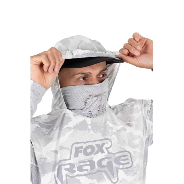 FOX Rage UV Hooded Light Camo Top