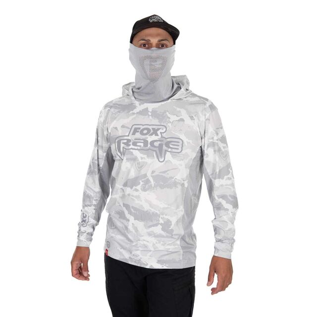 FOX Rage UV Hooded Light Cam Top XL